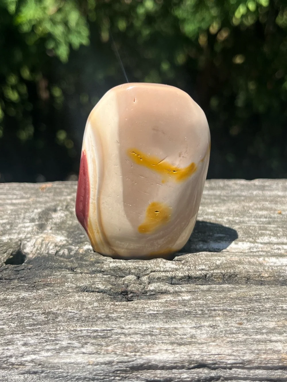 Polished Mookaite Palm - Picture 2 of 7